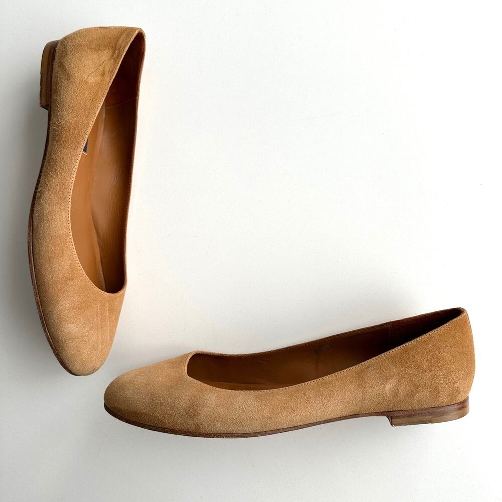 Margaux Classic Camel Suede Loafers